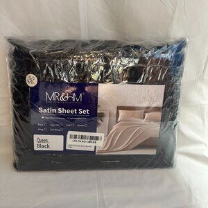 MR & HM Satin Sheet Set